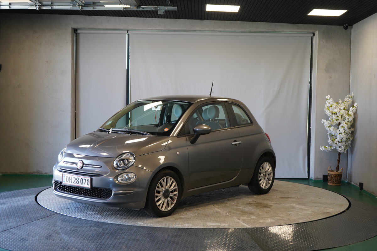 FIAT 500 0.9 80 Popstar - ABSOLUT BORTSALG 